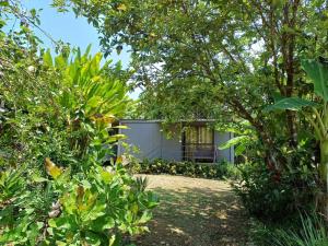 Κήπος έξω από το Apartamentos Modular Bahía Ballena