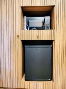 Η κουζίνα ή μικρή κουζίνα στο The Capital Flat Luxo Itaim Bibi