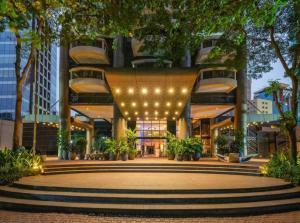 Το κτήριο όπου στεγάζεται  το διαμέρισμα