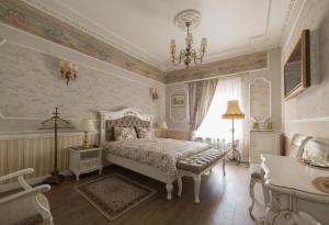Postel nebo postele na pokoji v ubytování Gabi B&B