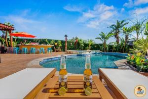 Bazén v ubytování Tulum Vida Sol nebo v jeho okolí