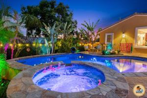 Bazén v ubytování Tulum Vida Sol nebo v jeho okolí