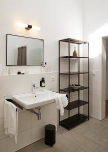 Koupelna v ubytování MATT - Apartments ' Penthouse mit Dachterrasse + 42 fotografií