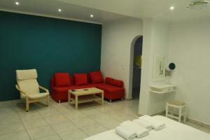 Posezení v ubytování Abraham Apartments + 92 fotografií