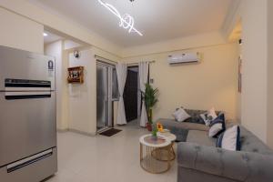 Η κουζίνα ή μικρή κουζίνα στο Cayetana Luxury Homestays