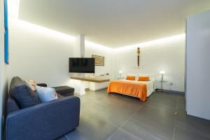 TV/Unterhaltungsangebot in der Unterkunft Suites Garden Loft Miro