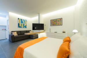 TV/Unterhaltungsangebot in der Unterkunft Suites Garden Loft Miro