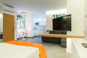 TV/Unterhaltungsangebot in der Unterkunft Suites Garden Loft Miro
