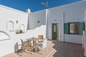 Μπαλκόνι ή βεράντα στο Chora Sea View Residence