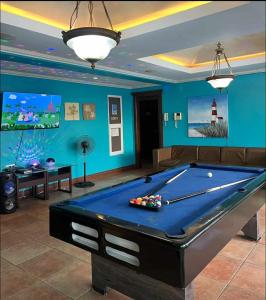 Biliár nebo kulečník v ubytování King's Mansion Resort