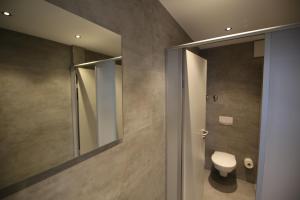 Koupelna v ubytování Hotel Knorz