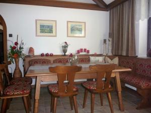 A seating area at Haus Regina