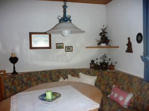 A seating area at Haus Regina