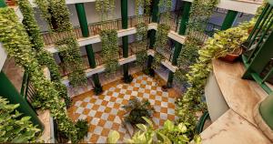 Zahrada ubytování Apartamentos Vértice Bib Rambla