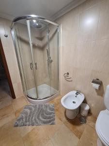 Ένα μπάνιο στο Casa das Pédrinhas Pousade Guarda