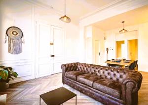 Χώρος καθιστικού στο Bogota - Charme central à Reims - 6P