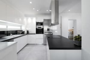 Η κουζίνα ή μικρή κουζίνα στο Emfasis Loft Spacious and Elegant Heraklion