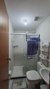 Ένα μπάνιο στο Studio Samambaia Petrópolis - Cascatinha