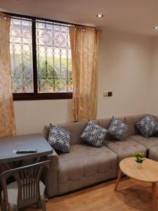 Χώρος καθιστικού στο Le Palmier de Guéliz