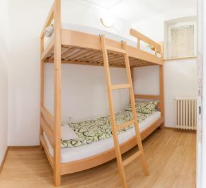 Postel nebo postele na pokoji v ubytování Terasa
