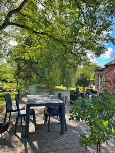 Κήπος έξω από το Au petit bonheur de séraphine