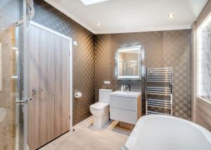 Koupelna v ubytování Nunland Hillside Lodges