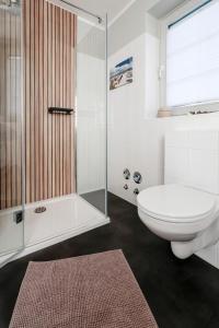 Phòng tắm tại App 7 Granitzblick, Seedorf