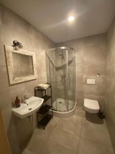 Koupelna v ubytování Wilcza Chata + 132 fotografií