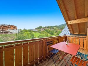 Balkón nebo terasa v ubytování DBA302 Appartement standing 6 pers