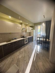 Η κουζίνα ή μικρή κουζίνα στο Domik