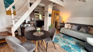 Istumisnurk majutusasutuses Hillside Cottage