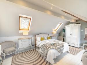 Postel nebo postele na pokoji v ubytování Hillcrest Cottage