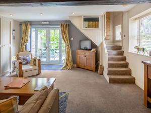 Posezení v ubytování Willow Cottage