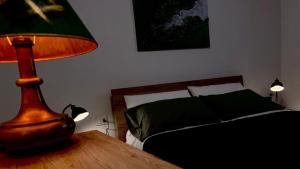 Postel nebo postele na pokoji v ubytování La Chicca