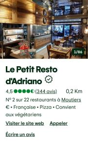 Gallery image of la Montagnette L ours T1 maison en travaux de 10h a 17h in Moutiers