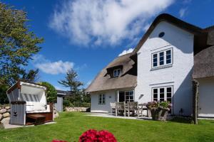 Bygningen som feriehuset ligger i