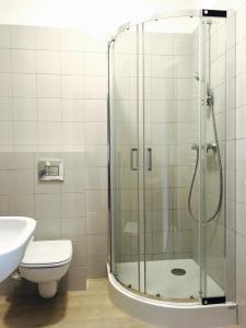 Kúpeľňa v ubytovaní Apartamenty przy Gimnazjalnej