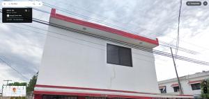 メリダにあるCuarto GG EZ 2のガソリンスタンドのクローズアップ
