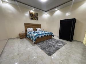 Ένα ή περισσότερα κρεβάτια σε δωμάτιο στο Brand New 2 BDR Apart Ngor Almadies near Chez Katia