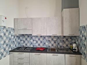 Η κουζίνα ή μικρή κουζίνα στο Vagabondando travel house +14 φωτογραφίες