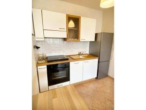 Η κουζίνα ή μικρή κουζίνα στο Apartment in Funtana with balcony