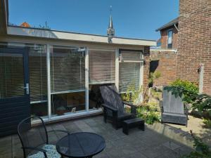 Balkón nebo terasa v ubytování Centraal aan Zee