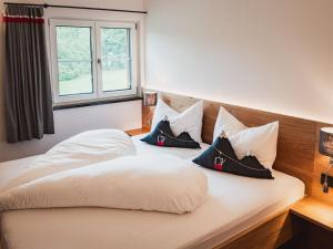 Katil atau katil-katil dalam bilik di Farmhouse with 3 bedrooms