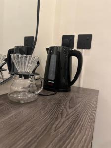 Kemudahan buat kopi dan teh di استديو انيق بدخول ذاتي