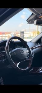 a view of the drivers seat of a car at Leo in Baku