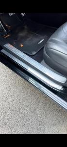 a laptop computer sitting on top of a car trunk at Leo in Baku