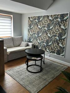 Et opholdsområde på Apartament Piastowska 3