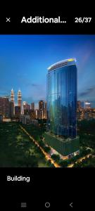 a picture of a tall building in a city at Eaton kl,1R1B,0 Servies,500 mbps,klcc,2 pax in Kuala Lumpur