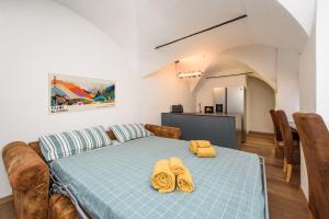 Χώρος καθιστικού στο Aosta Centro Storico - Yayoi Apartment Netflix & Relax