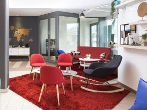Χώρος καθιστικού στο Aparthotel Adagio Access Strasbourg Illkirch +57 φωτογραφίες
